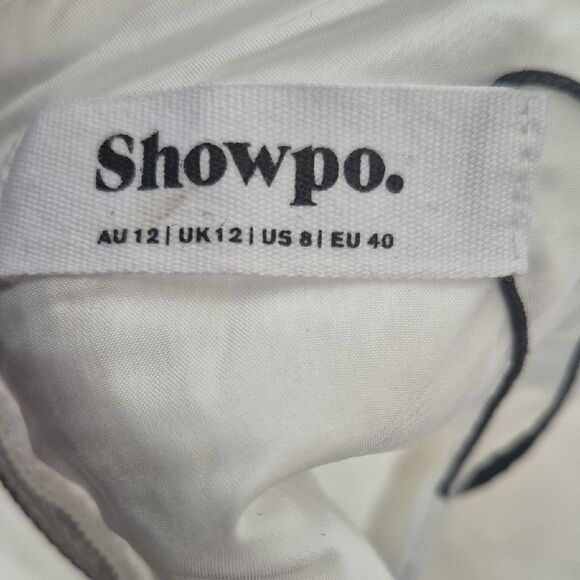 Showpo White Textured Two-Piece Set - Picture 9 of 16